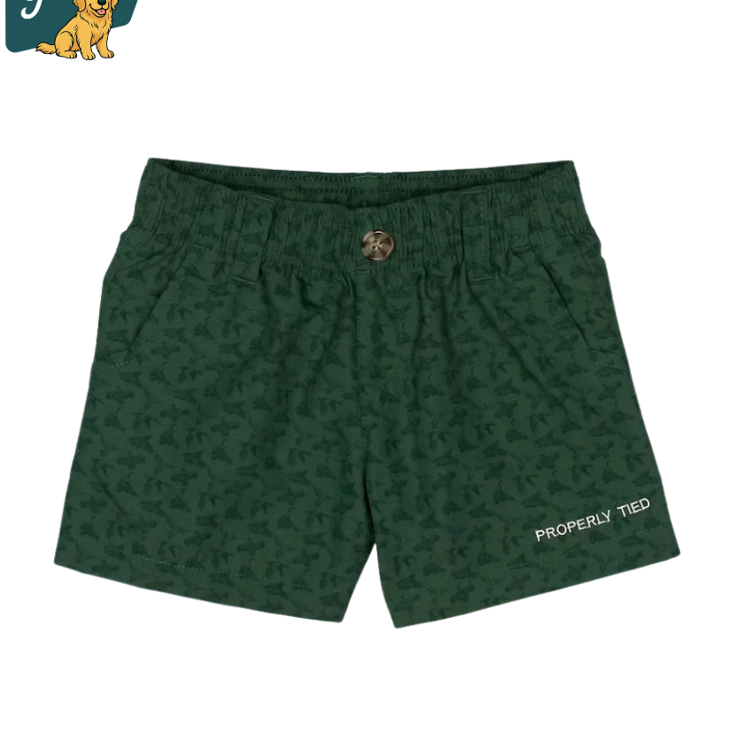 Properly Tied - Youth Fall Mallard Shorts