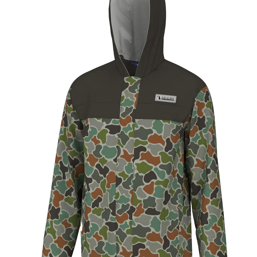 Local Boy - Two Toned Rain Jacket