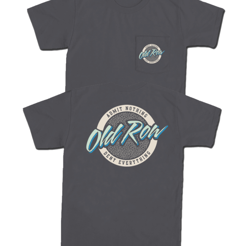 Old Row - Circle Logo Pocket Tee