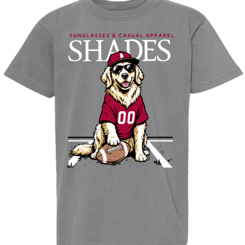 Shades - Youth Alabama Pigskin Pup Tee