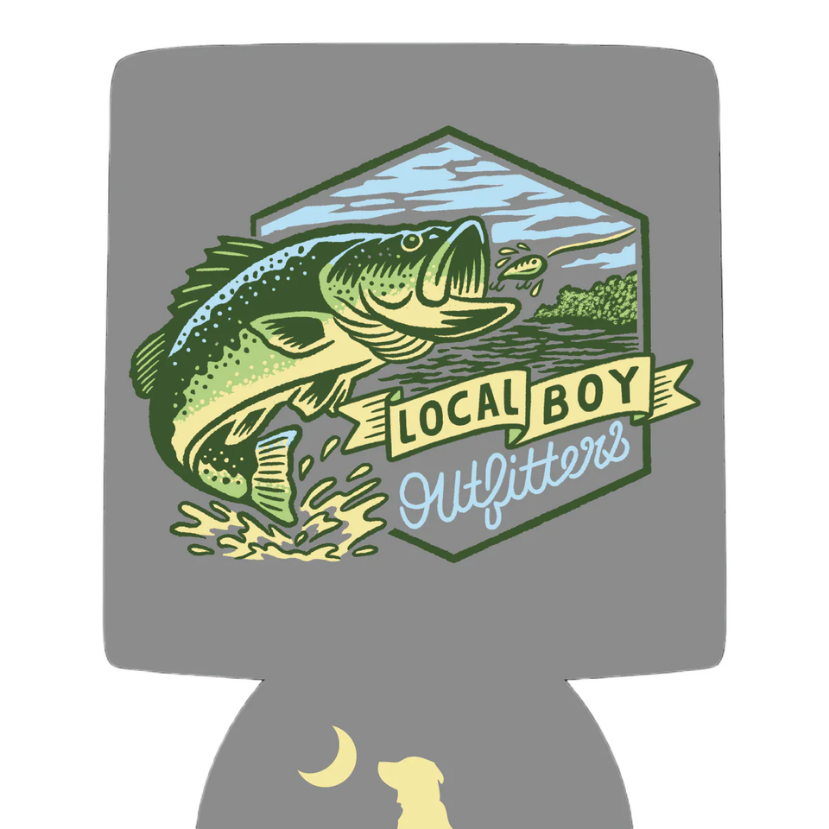 Local Boy - Big Bass Koozie