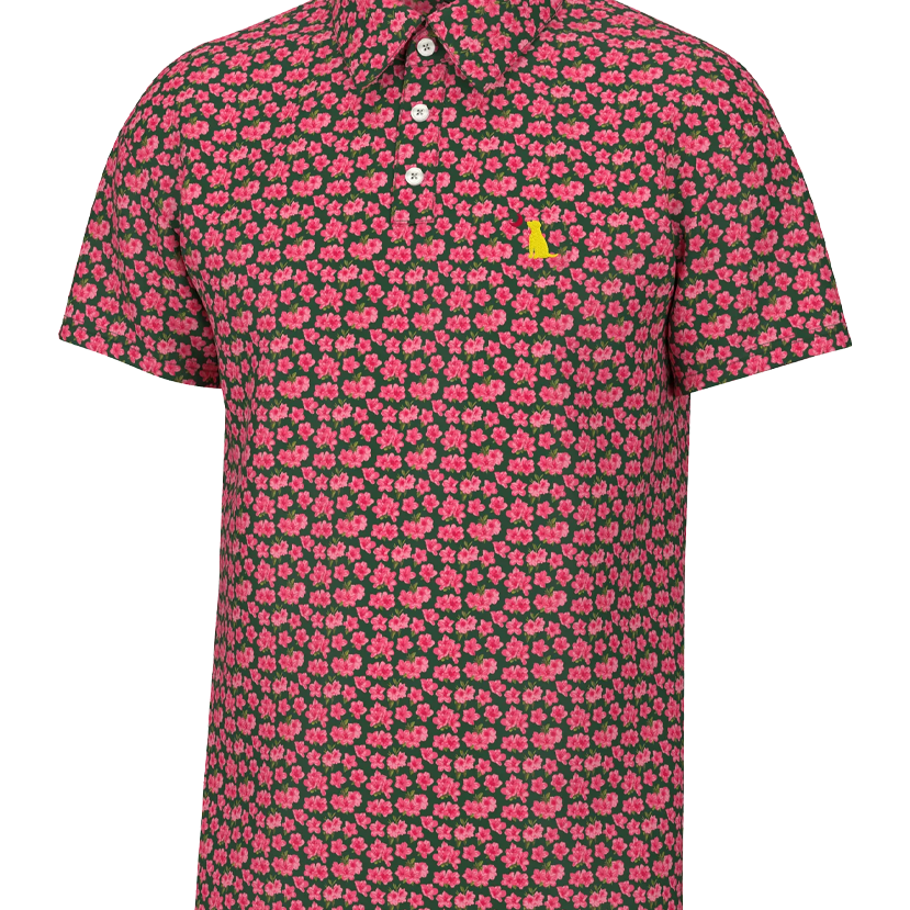 Local Boy - Dirty Myrtle Green Azalea Polo