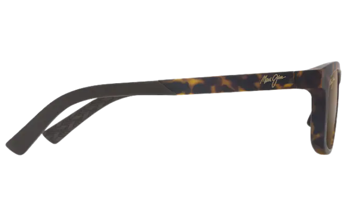Maui Jim polarized Sunglasses with tortoiseshell frame on a white background