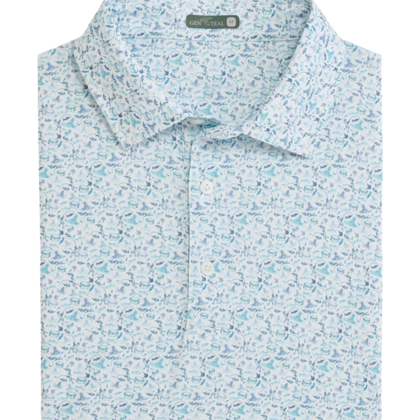 Genteal Apparel - Offshore Performance Polo