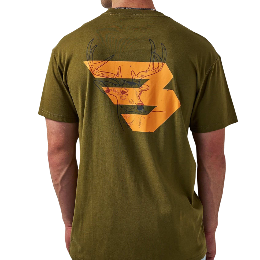 Burlebo - Deer Flying B Logo Tee