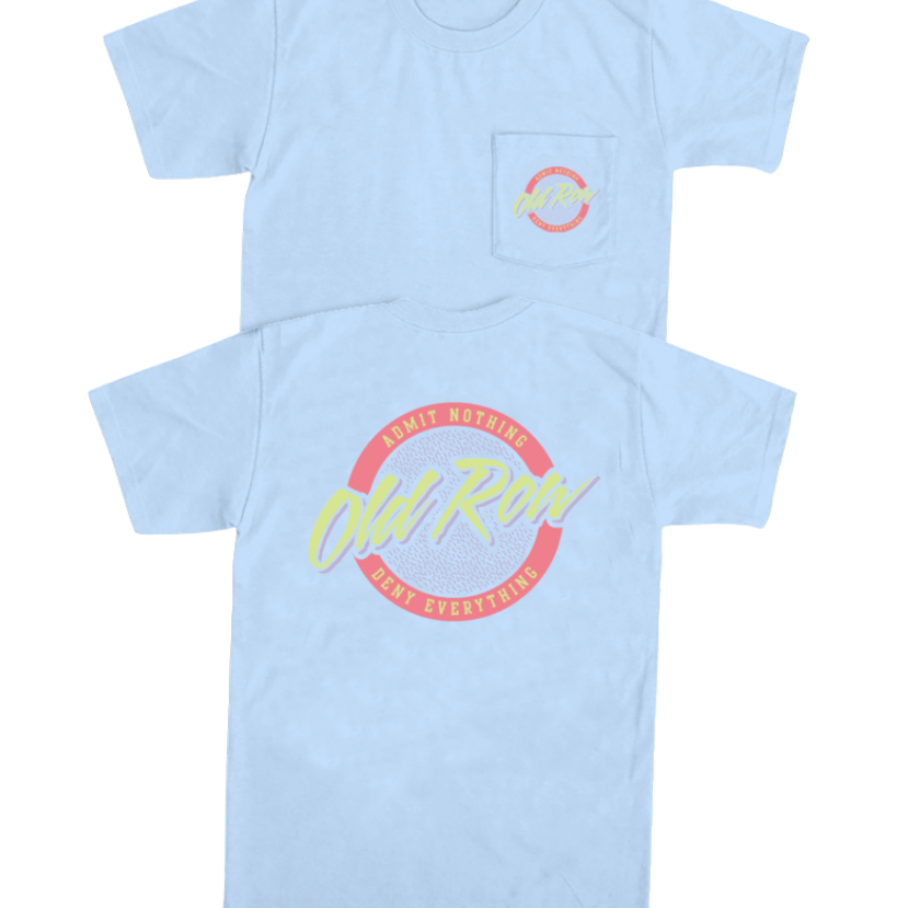 Old Row - Circle Logo Pocket Tee
