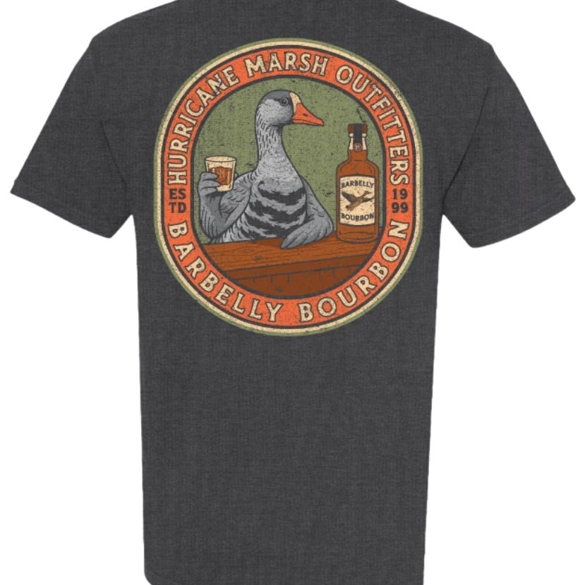 Hurricane Marsh - Barbelly Bourbon Tee