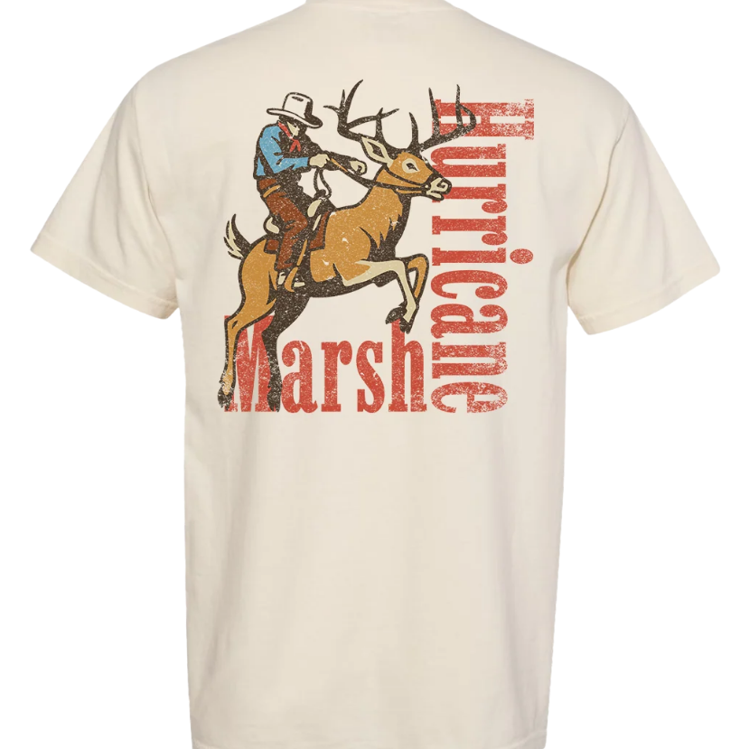 Hurricane Marsh - Buckin' Buck Rodeo Tee