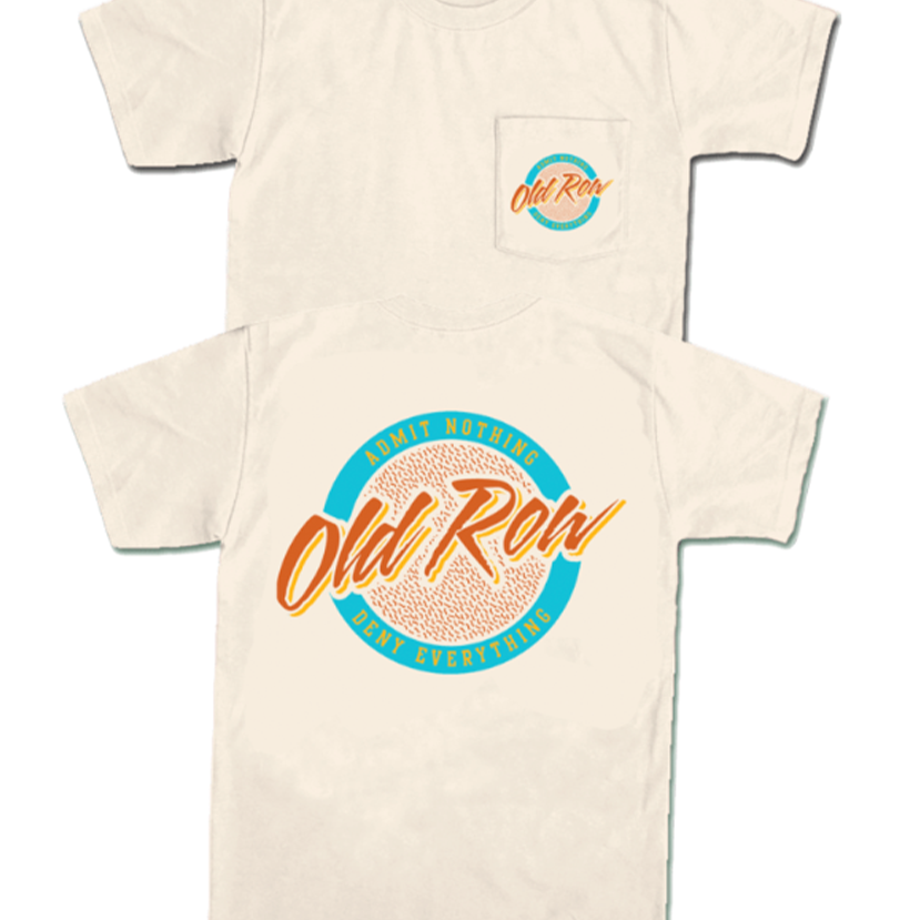 Old Row - Circle Logo Pocket Tee