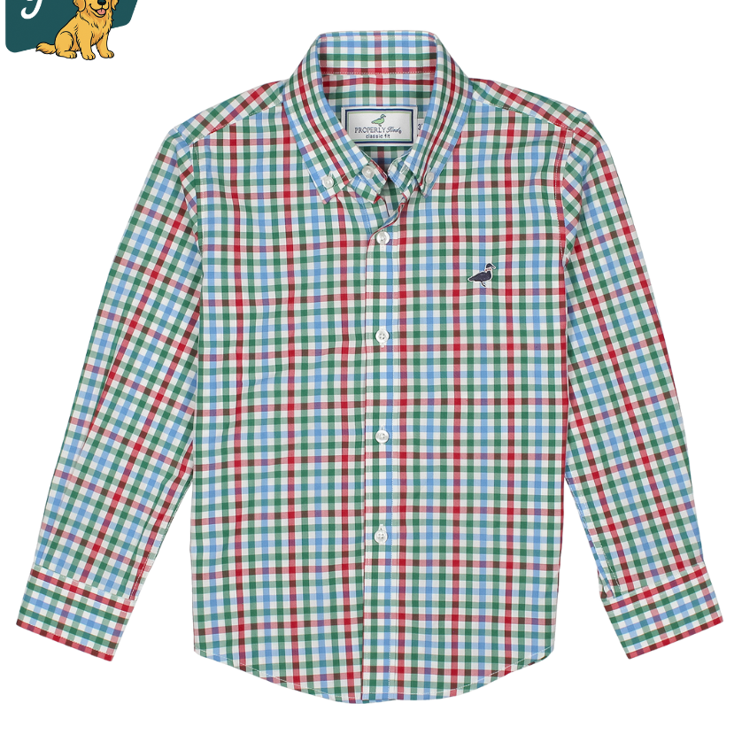 Properly Tied - Youth Seasonal Sportshirt LS