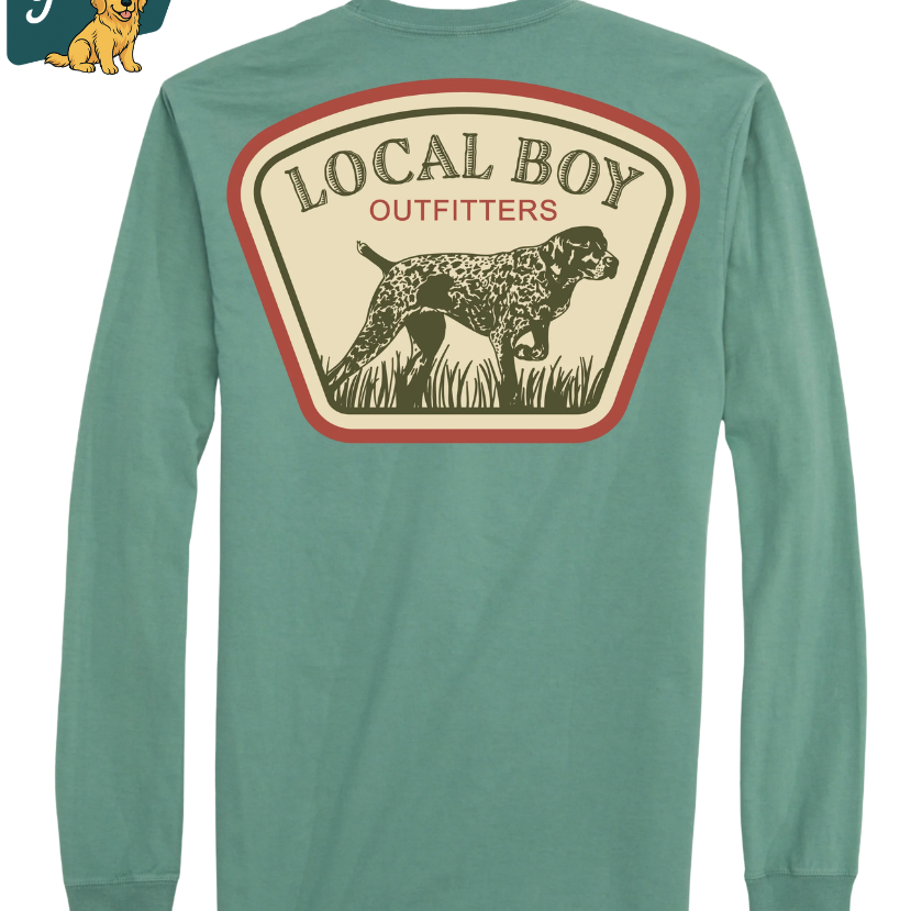 Local Boy - Youth GSP Badge LS Tee