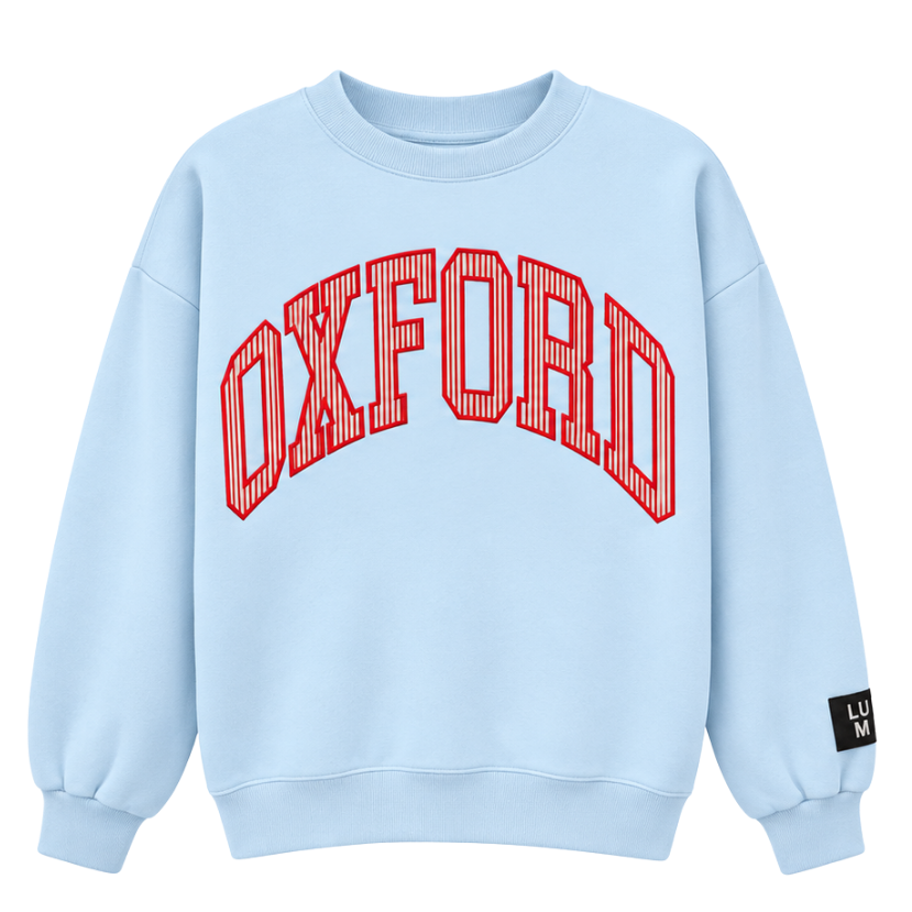 Lulu Mac - Oxford Stripe Crewneck