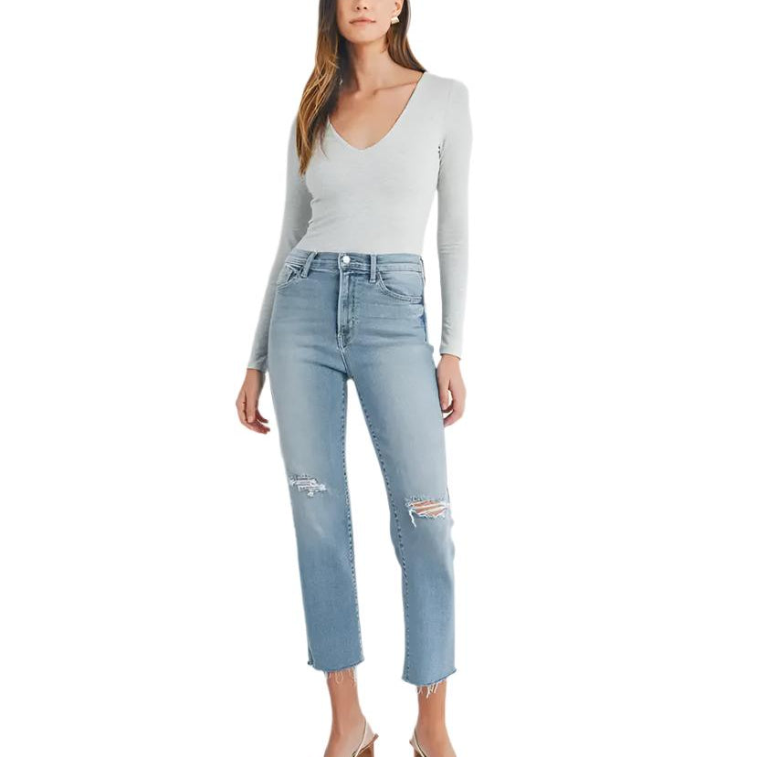 Dallas Distress Slim Straight