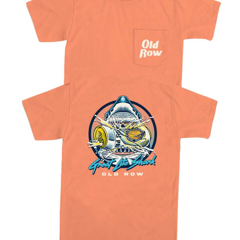 Old Row - The Great Lite Shark Pocket Tee