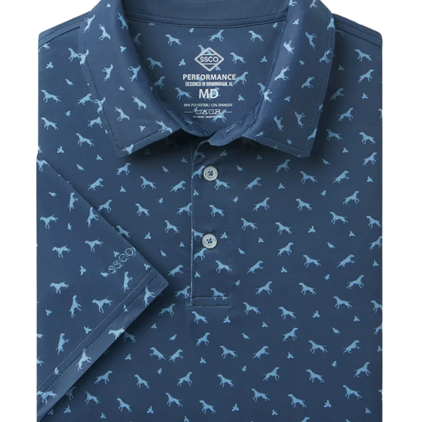 Southern Shirt Co - Uplands Unleashed Printed Polo