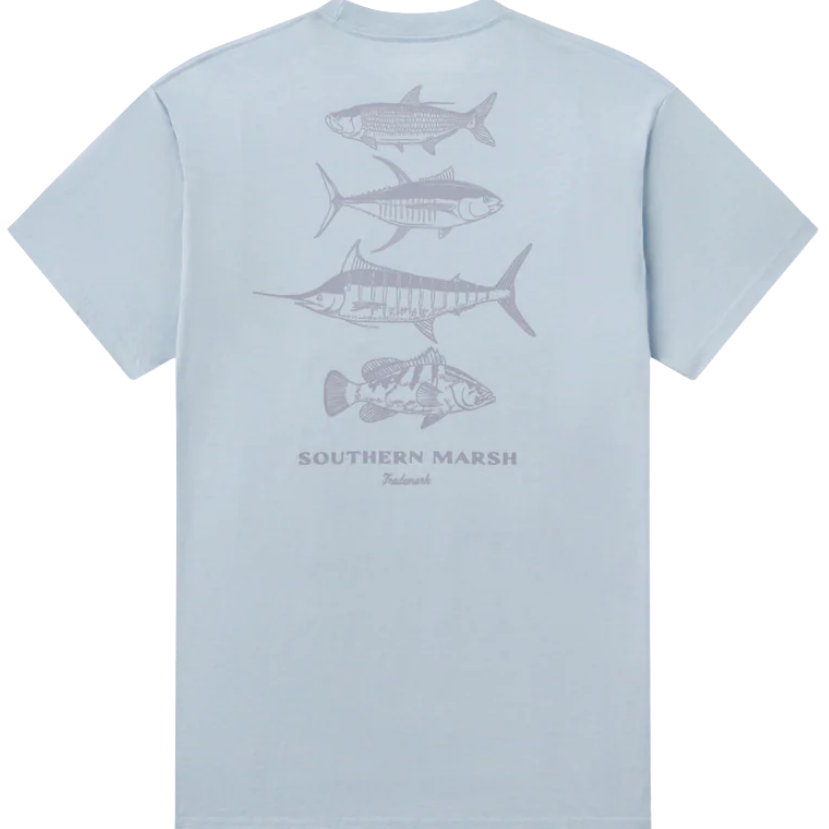Southern Marsh - Seawash Tee - Crosswaters