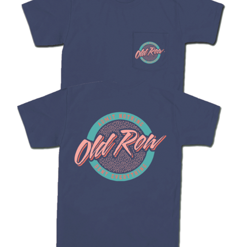 Old Row - Circle Logo Pocket Tee