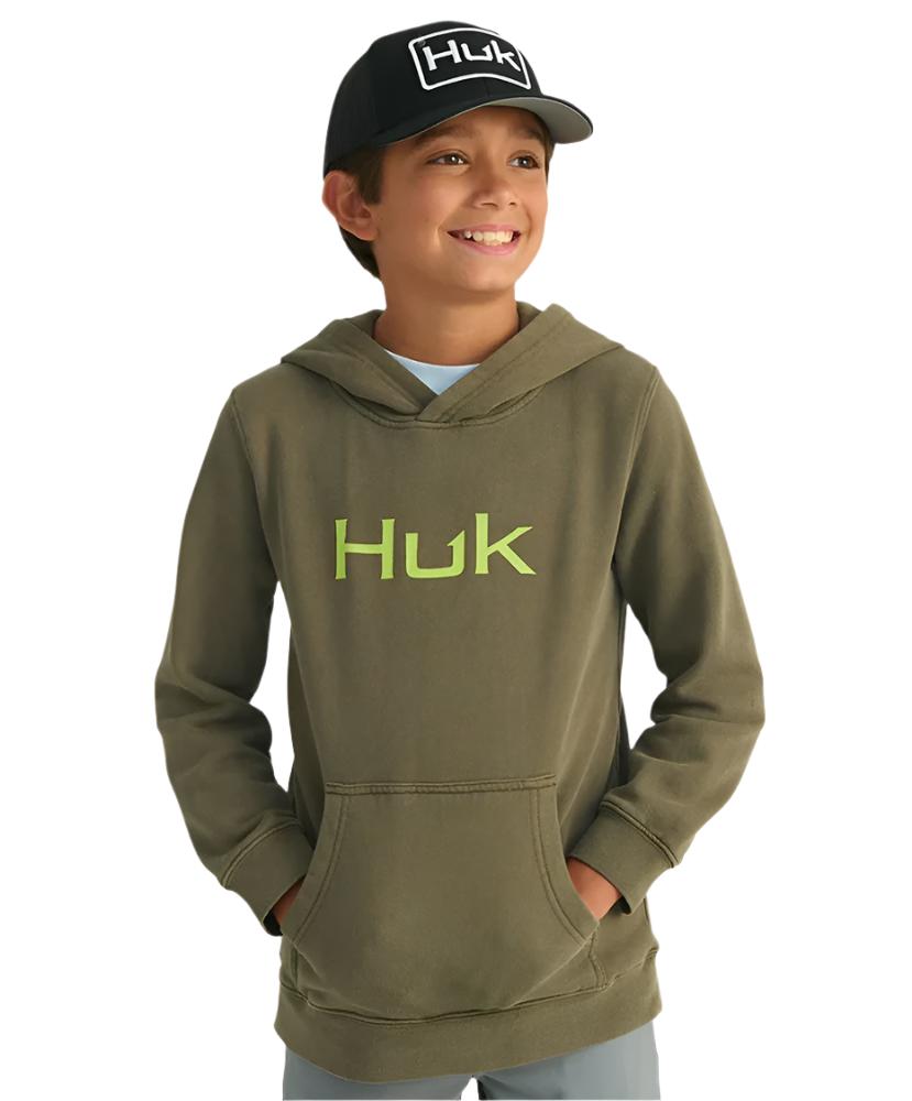 Huk Youth Huk'd Up Logo Hoodie Shades Sunglasses