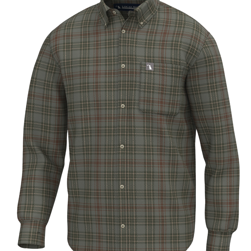 Local Boy - Cain Stretch Flannel