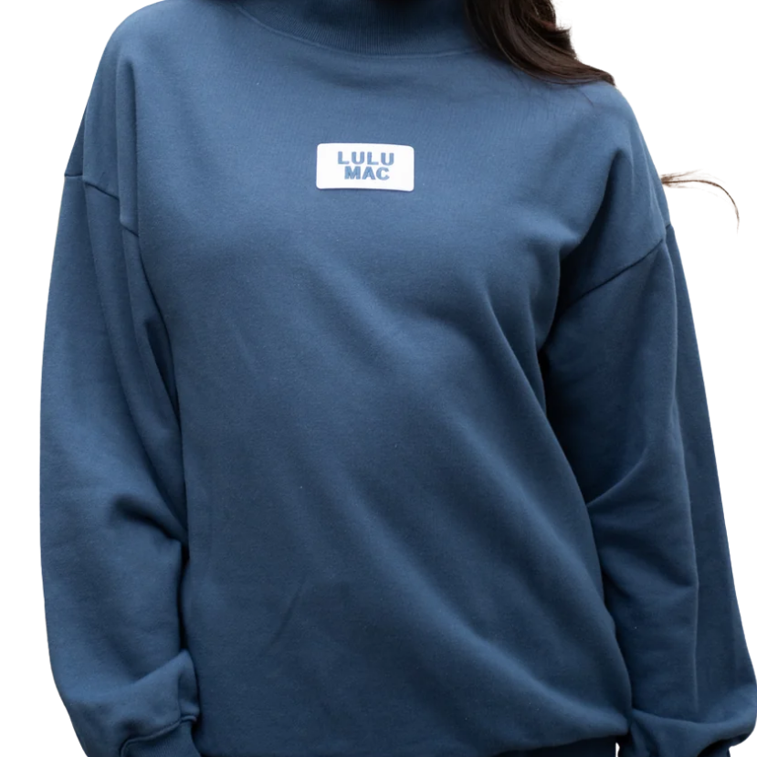 Lulu Mac - Terry Cloth Mockneck