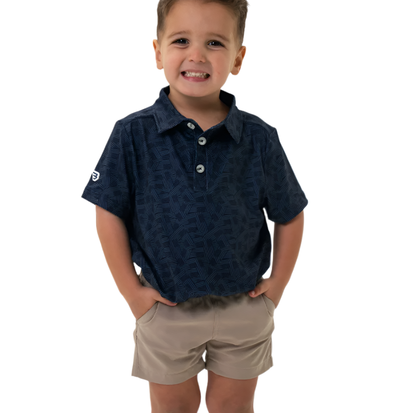 Burlebo - Youth Stars & Stripes Polo