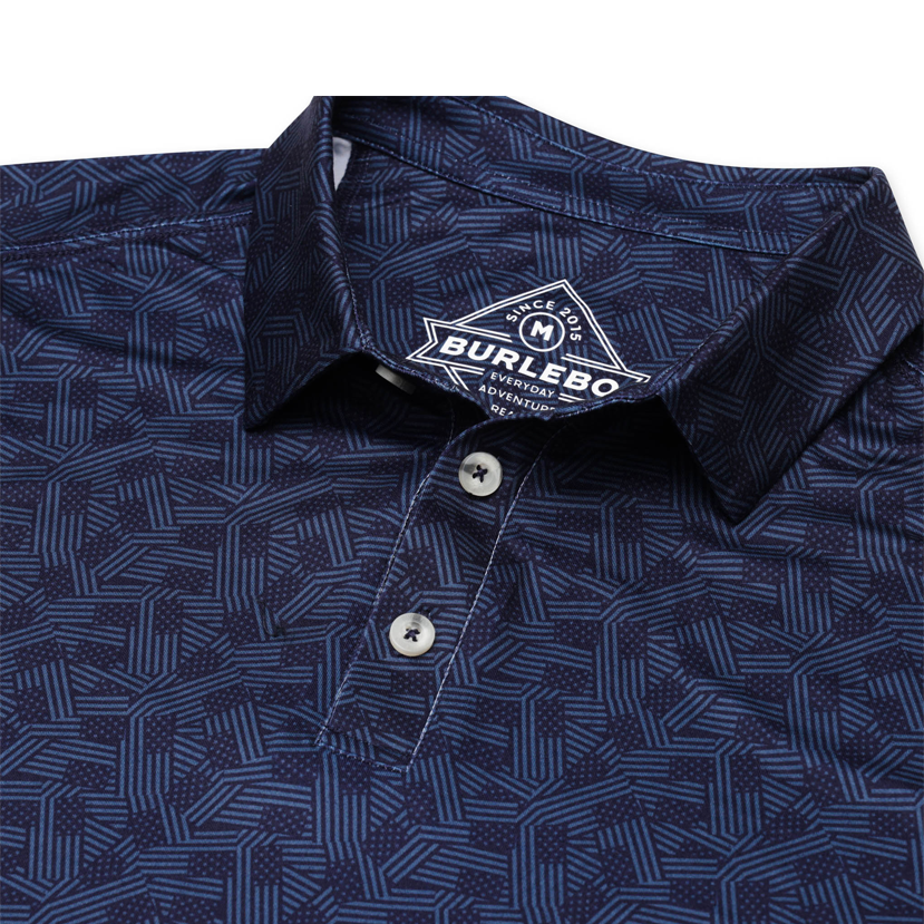Burlebo - Stars & Stripes Performance Polo