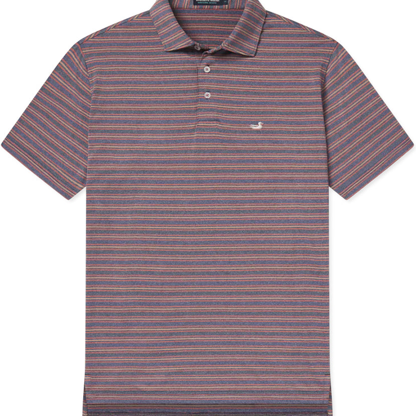 Southern Marsh - Maybourne Featherlight Stripe Polo