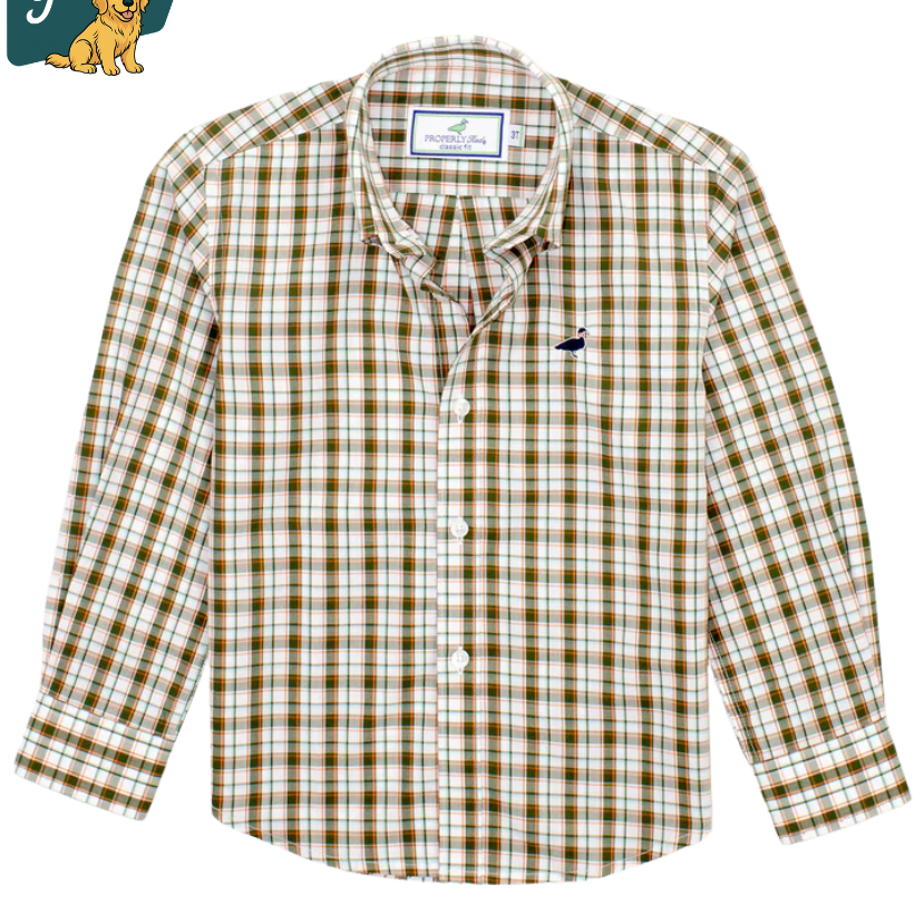 Properly Tied - Youth Seasonal Sportshirt LS