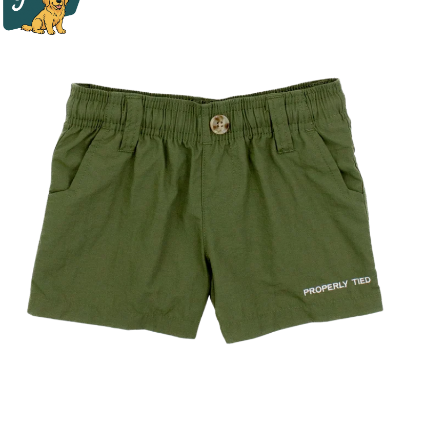 Properly Tied - Youth Fall Mallard Shorts