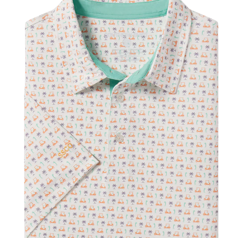Southern Shirt Co - Par Fore Printed Polo