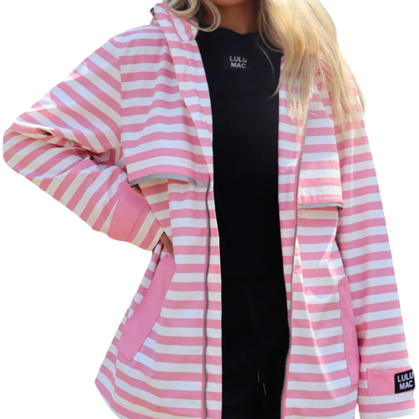 LULU MAC - Darby Stripe Raincoat