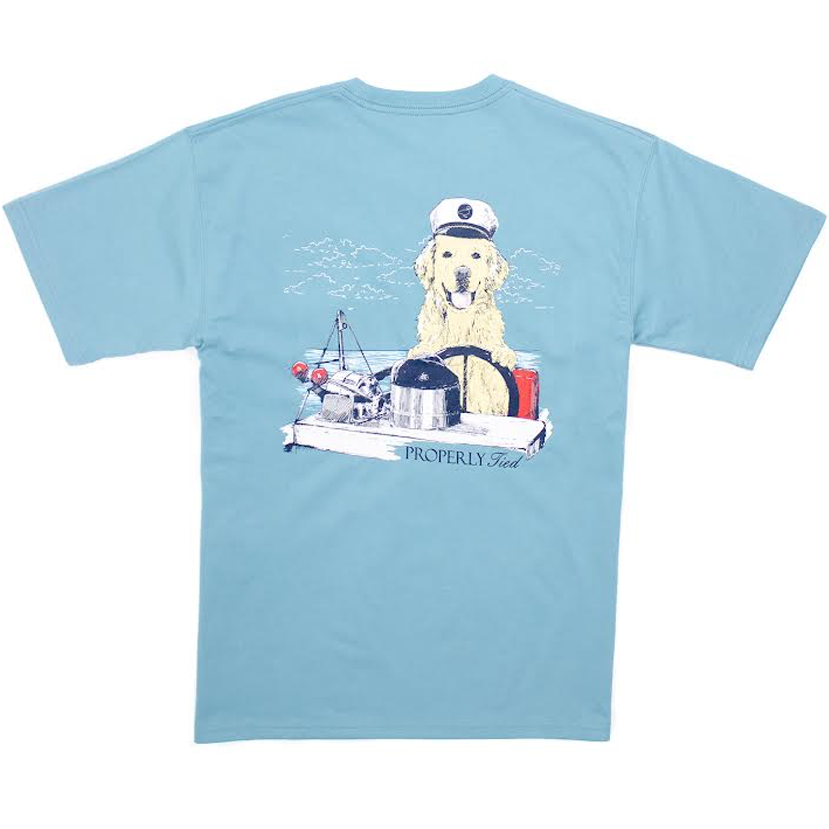 Properly Tied - Golden Captain SS Tee