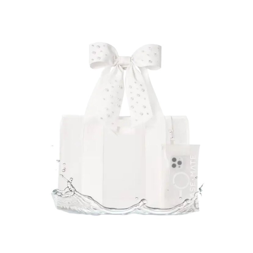 Case-Mate - Pearl Bow Jelly Tote Bag