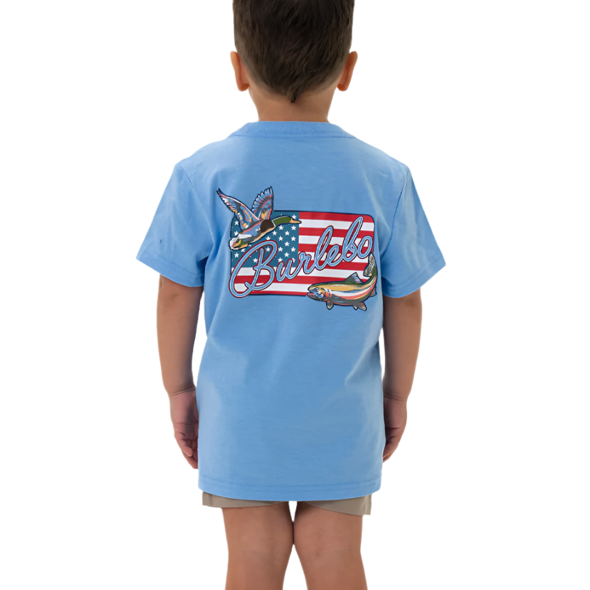 Burlebo - Youth Burlebo Patch Flag Tee