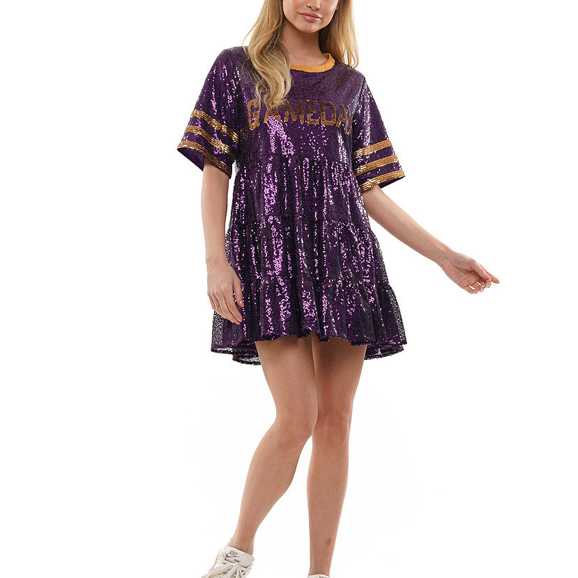 Game Day Sequin Dress