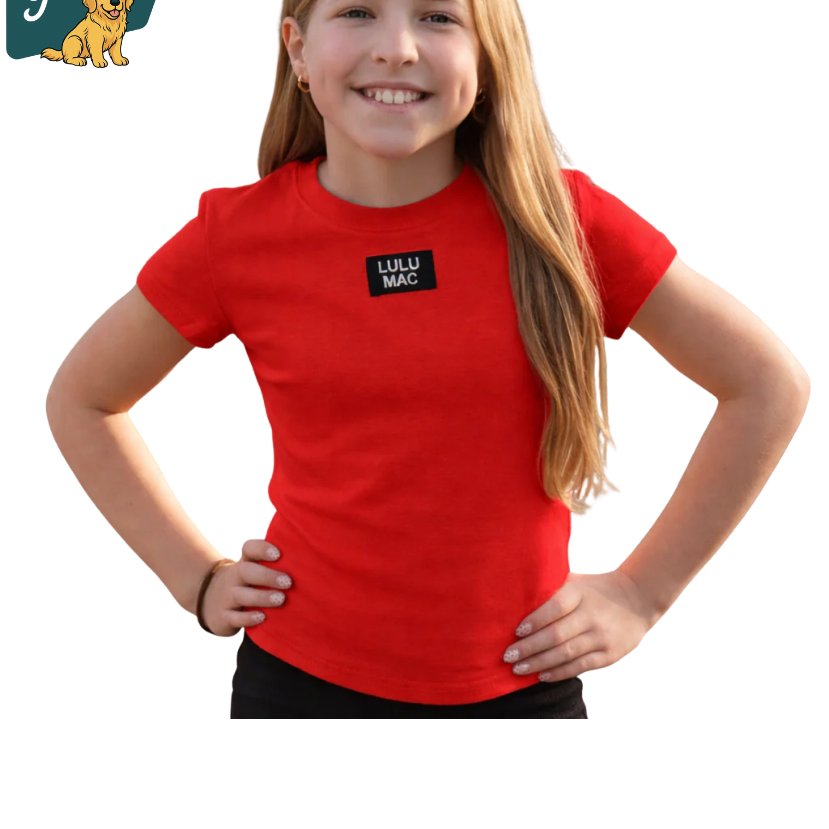 LULU MAC- Girls Baby Doll Tee