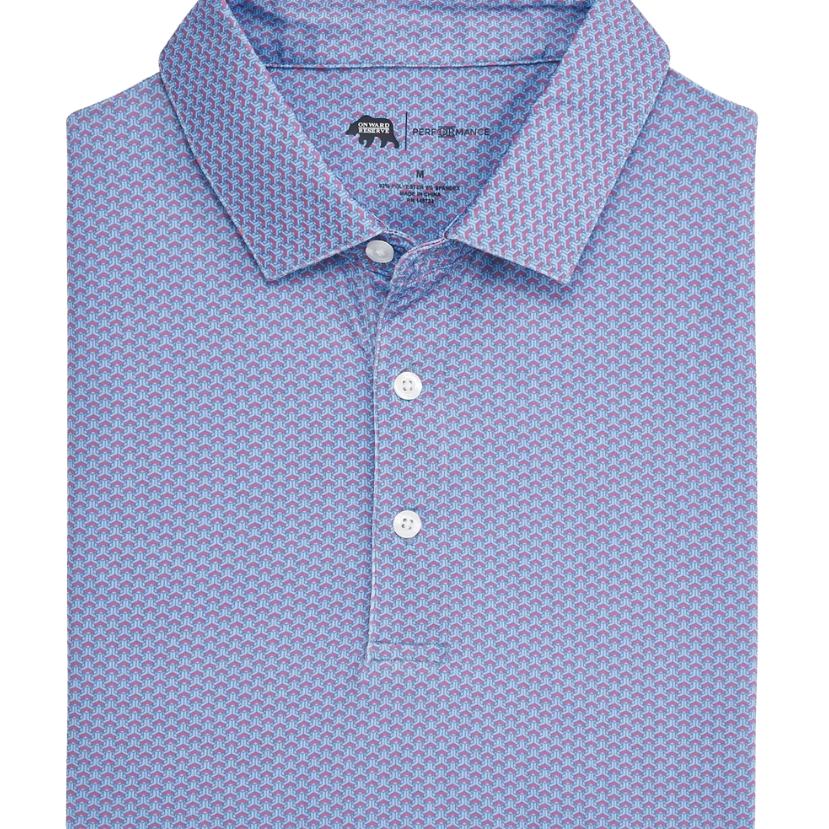 Onward Reserve - Bonnie Printed Performace Polo