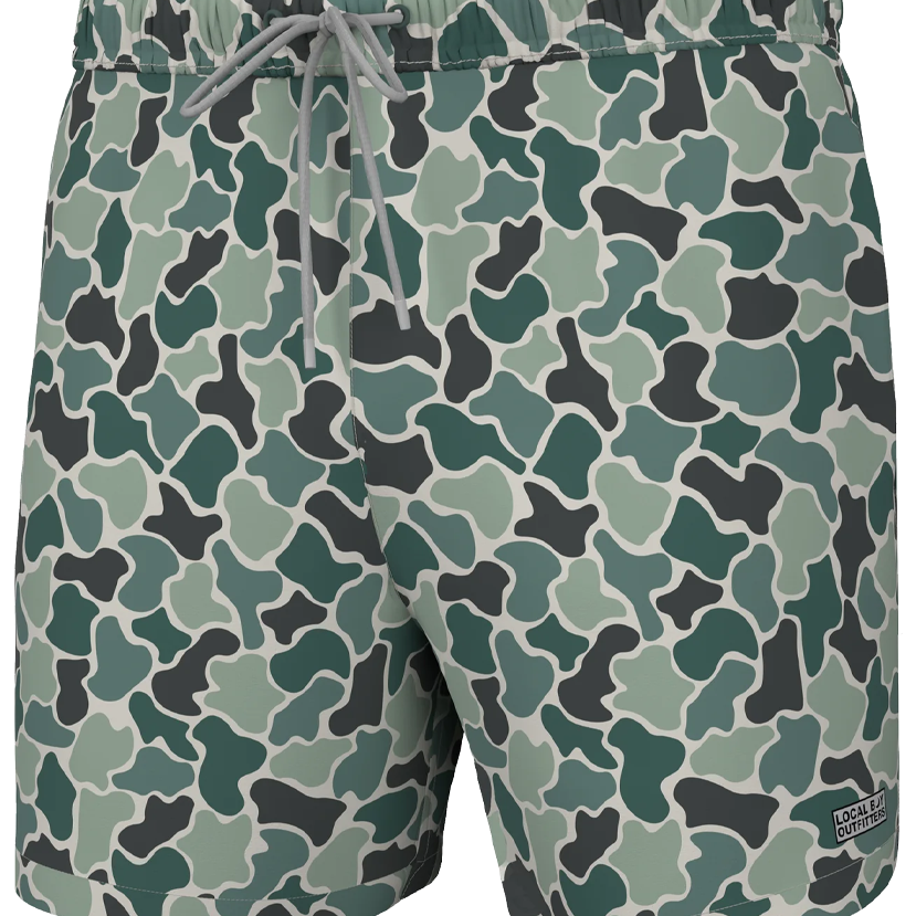 Local Boy - Camo Bayview Swim Trunk