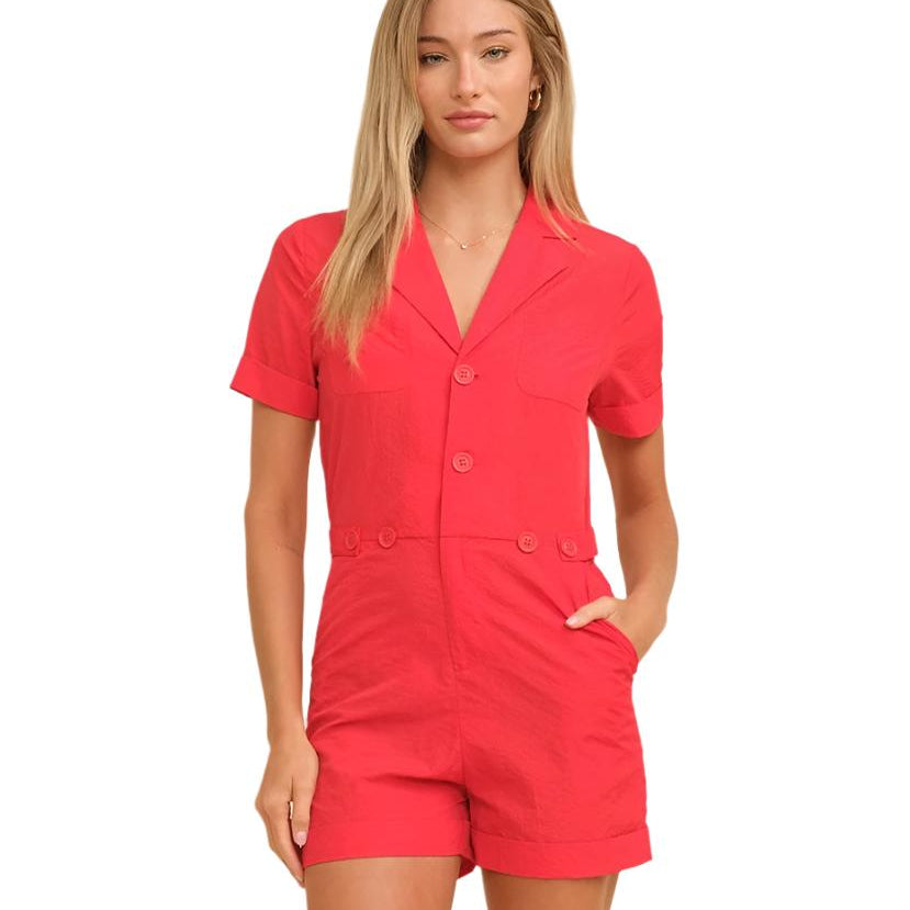 Bentley Button Up Romper