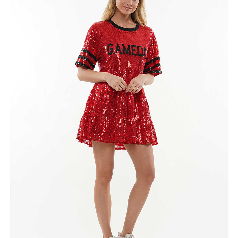 Game Day Sequin Dress