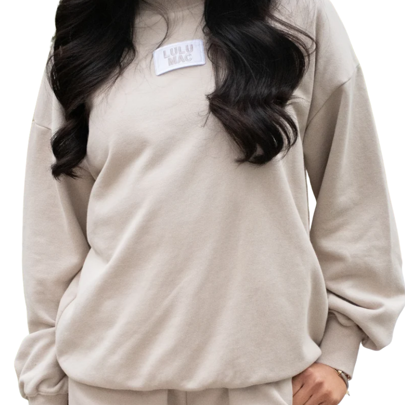 Lulu Mac - Terry Cloth Mockneck