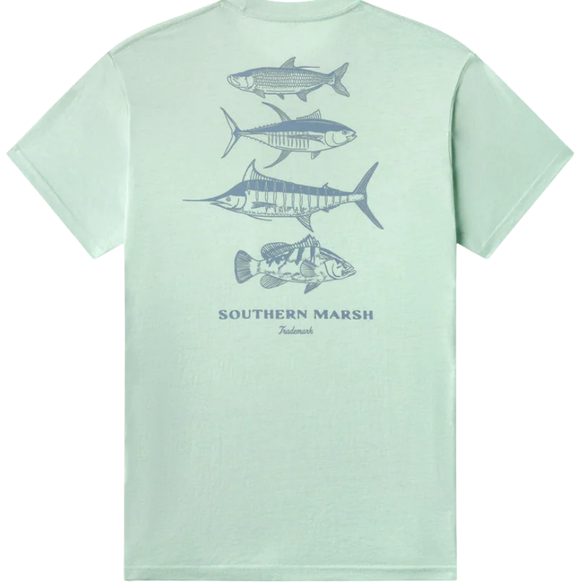Southern Marsh - Seawash Tee - Crosswaters