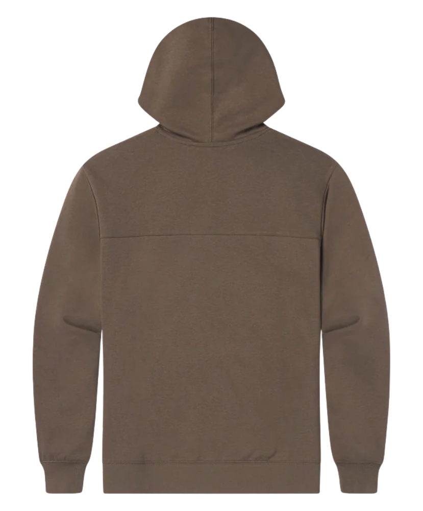 Brown hoodie on a white background