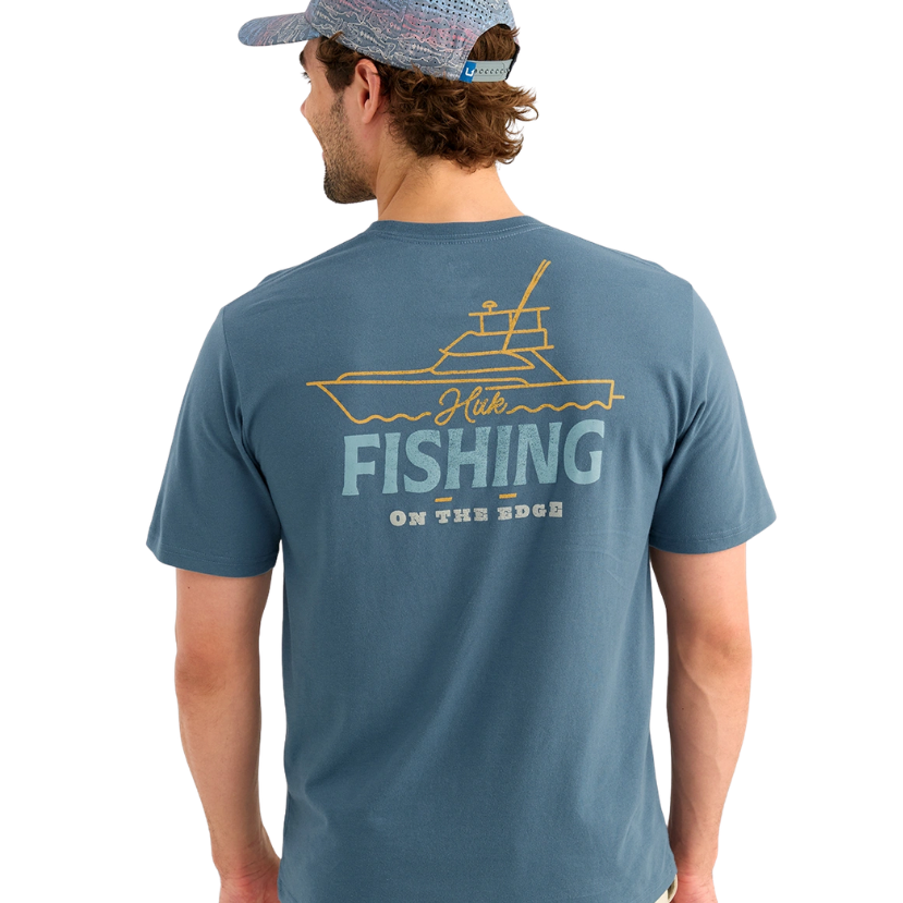 Huk - Huk Wave SS Pocket Tee