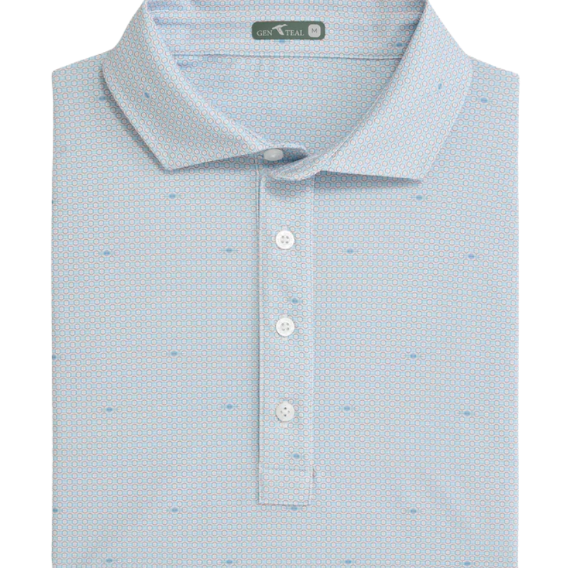 Genteal Apparel - Gridline Performance Polo