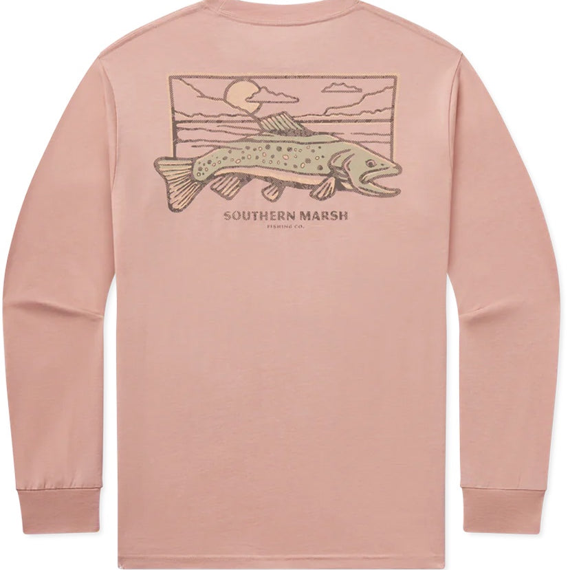 Southern Marsh - SEAWASH Brooke Trout Tee LS