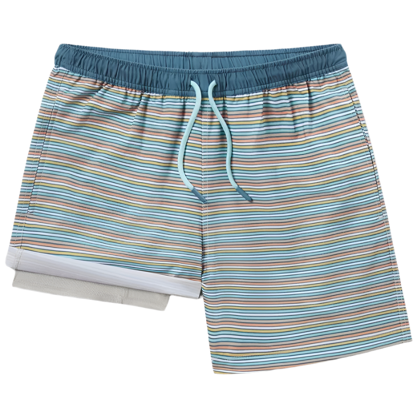 Southern Shirt Co - Sandbar Stripe Swim Shorts