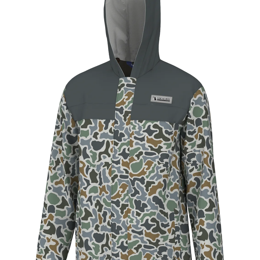 Local Boy - Two Toned Rain Jacket