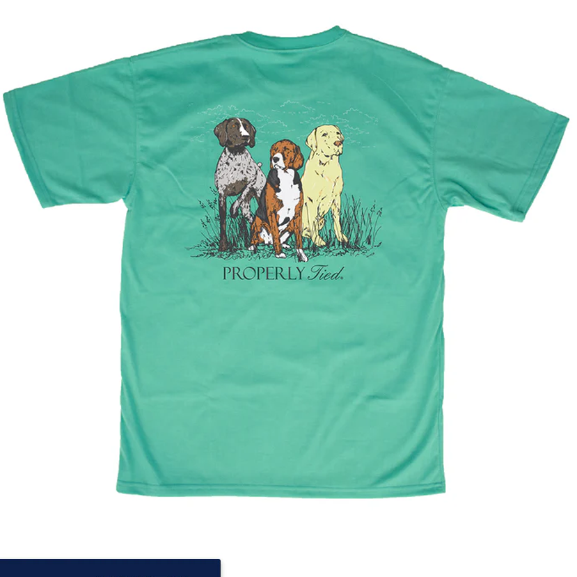 Properly Tied - Youth Triple Dog Tee