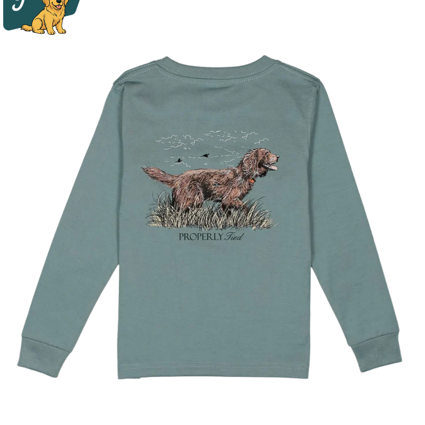 Properly Tied - Youth Boykin Ls Tee
